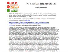 Tablet Screenshot of dodl.com